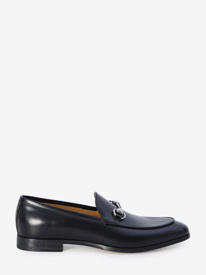 GUCCI Men's Leather Horsebit Loafers - 1.5 cm Height