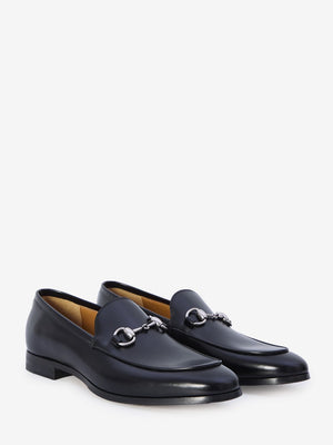 GUCCI Men's Leather Horsebit Loafers - 1.5 cm Height