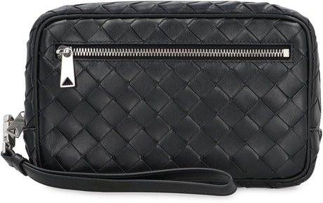 BOTTEGA VENETA Intrecciato Woven Mini Pouch Handbag