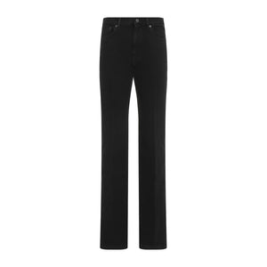 SAINT LAURENT Mid Rise Straight Jeans for Women