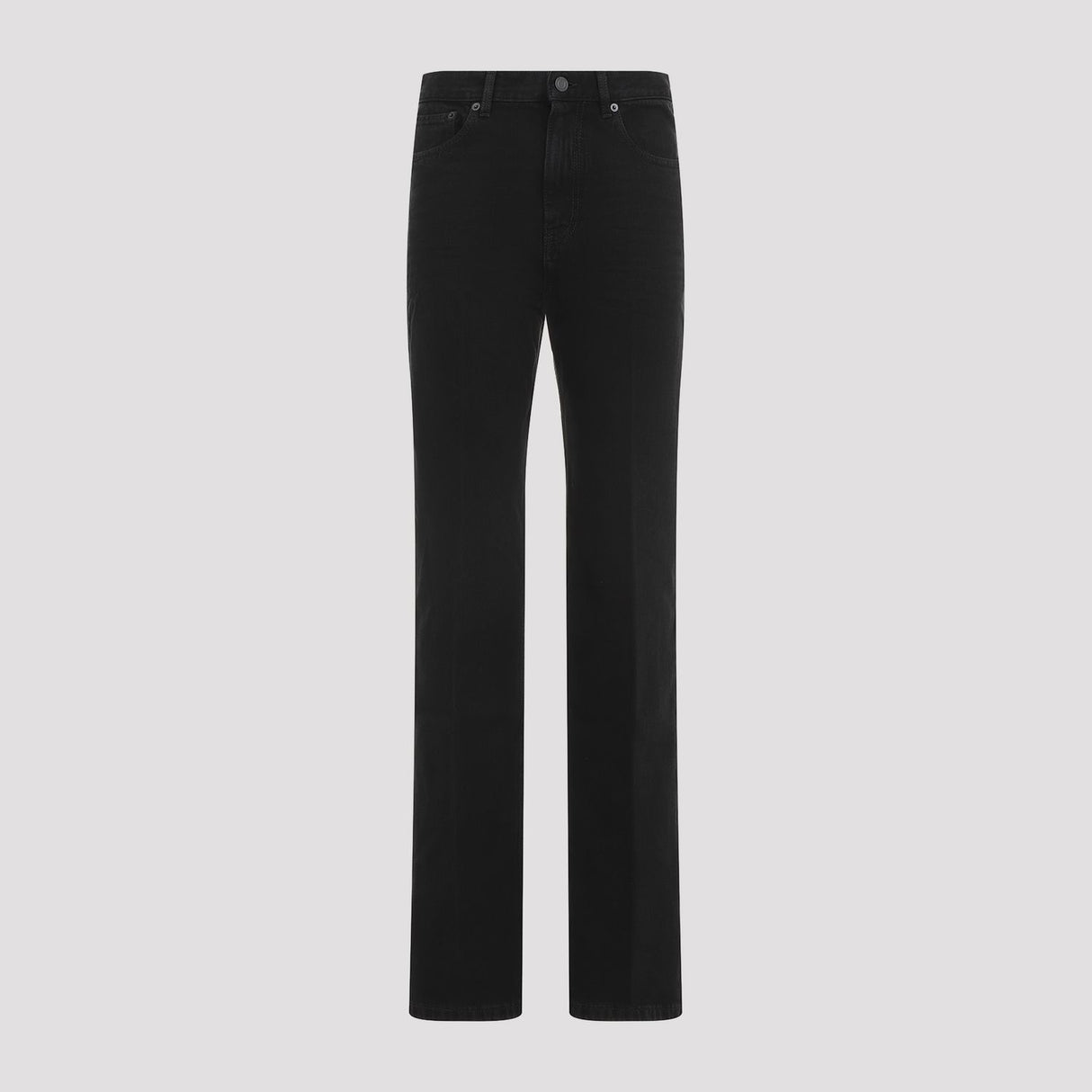 SAINT LAURENT Mid Rise Straight Jeans for Women