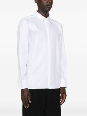 SAINT LAURENT Classic University Poplin Shirt for Men