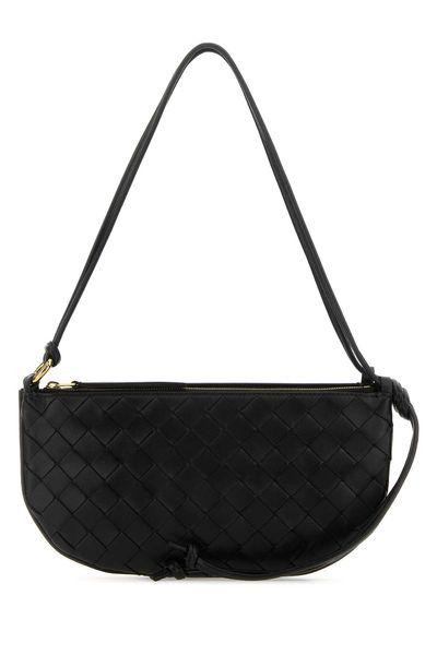 BOTTEGA VENETA Mini Intrecciato Pattern Handbag with Detachable Pouch