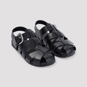 BOTTEGA VENETA Alfie Leather Sandals for Men