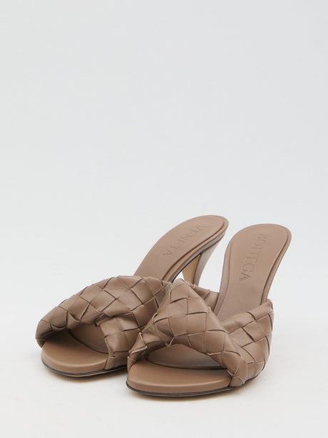 BOTTEGA VENETA Elegant Mini Flat Sandal with Stiletto Heel