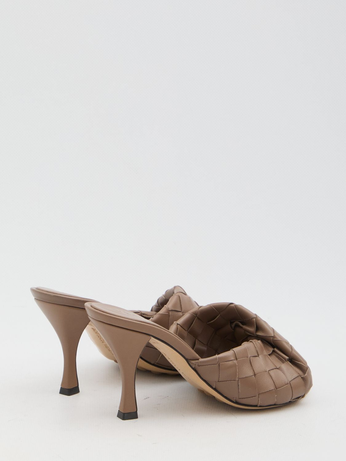 BOTTEGA VENETA Elegant Mini Flat Sandal with Stiletto Heel