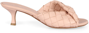 BOTTEGA VENETA Woven Leather Flat Sandals for Women