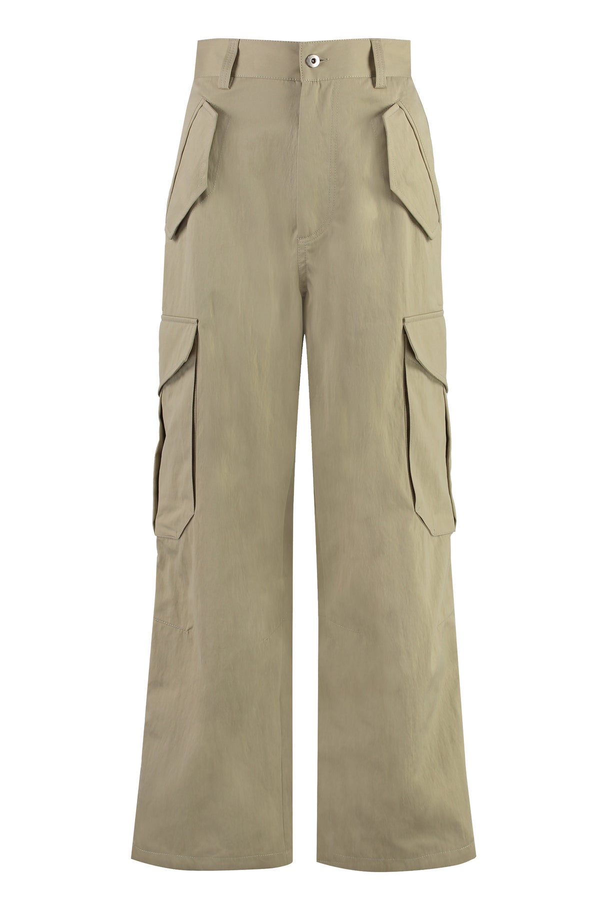 BOTTEGA VENETA Cotton Cargo Trousers for Women - FW24 Collection