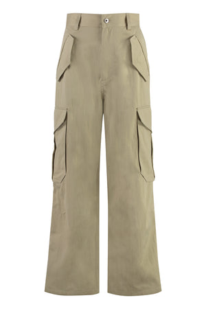 BOTTEGA VENETA Cotton Cargo Trousers for Women - FW24 Collection