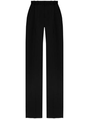 SAINT LAURENT Wide-Leg High-Waisted Trousers