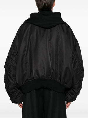 BALENCIAGA Oversized Fit Bomber Jacket - Size L