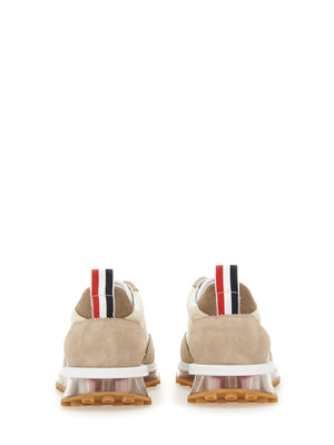 THOM BROWNE Tech Runner Sneaker with 4 cm Rubber Sole