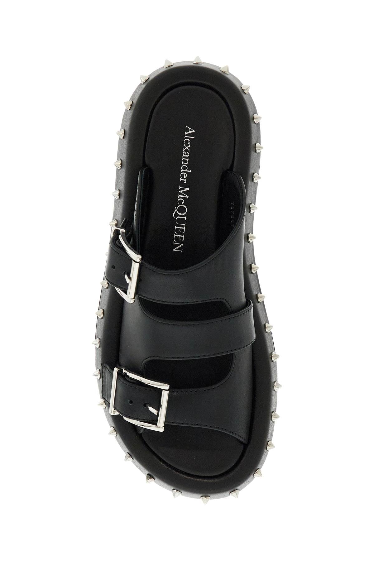 ALEXANDER MCQUEEN Punk Slide Sandals