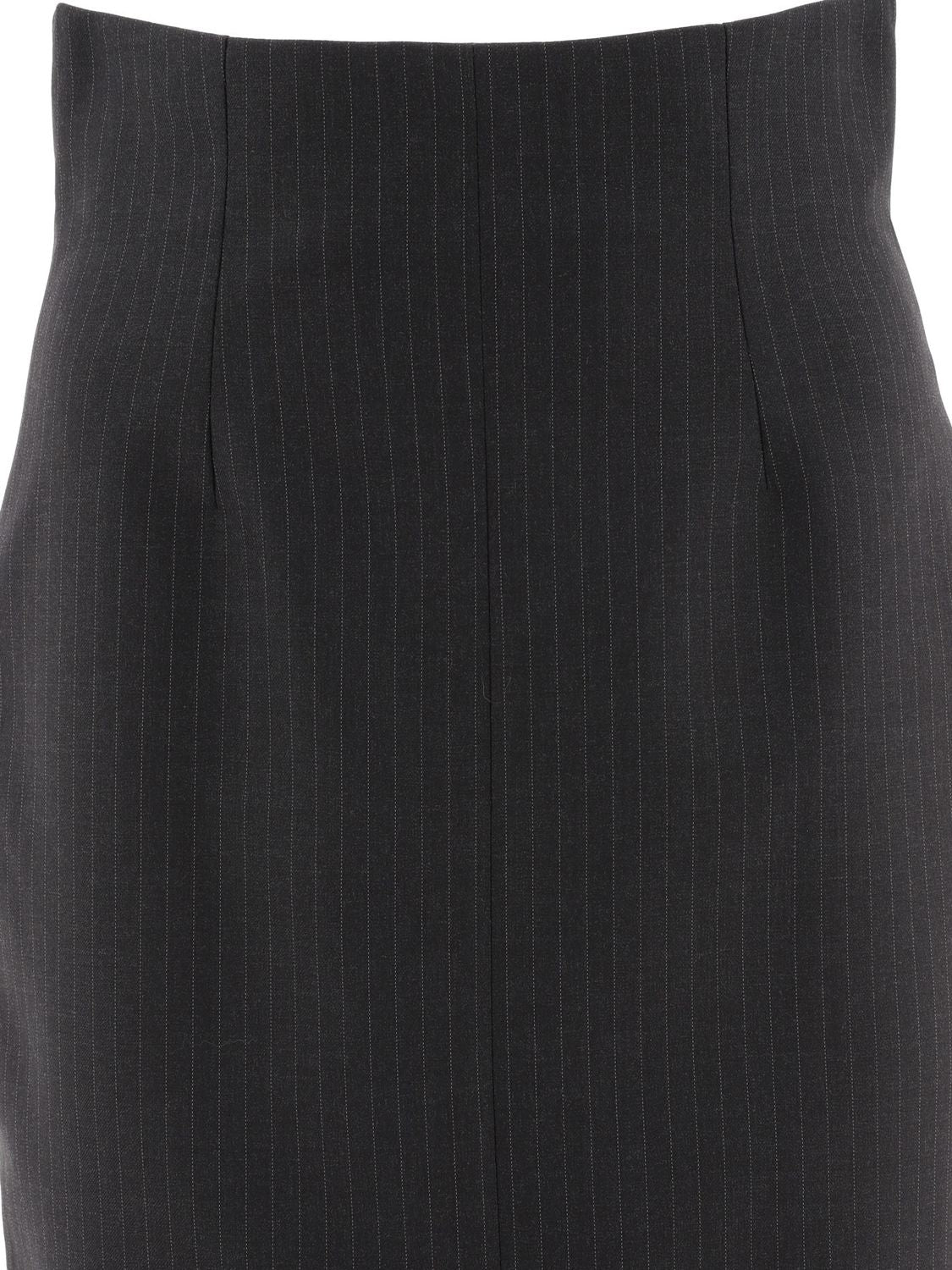 ALEXANDER MCQUEEN Pinstriped Pencil Skirt for Women - Regular Fit