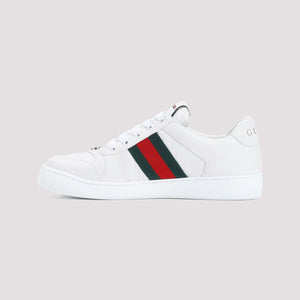 GUCCI エレガントなヌードレザースニーカー