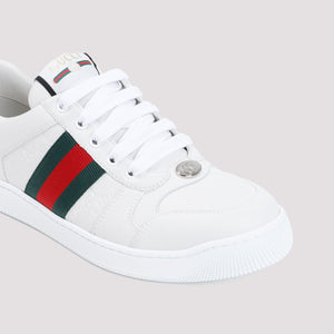 GUCCI エレガントなヌードレザースニーカー