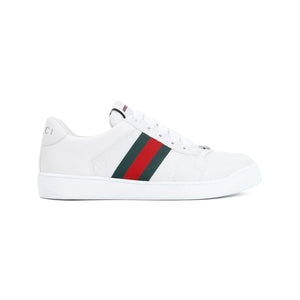 GUCCI エレガントなヌードレザースニーカー