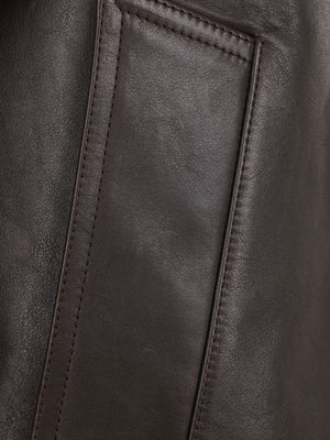 BOTTEGA VENETA Elegant Calf Leather Jacket for Women