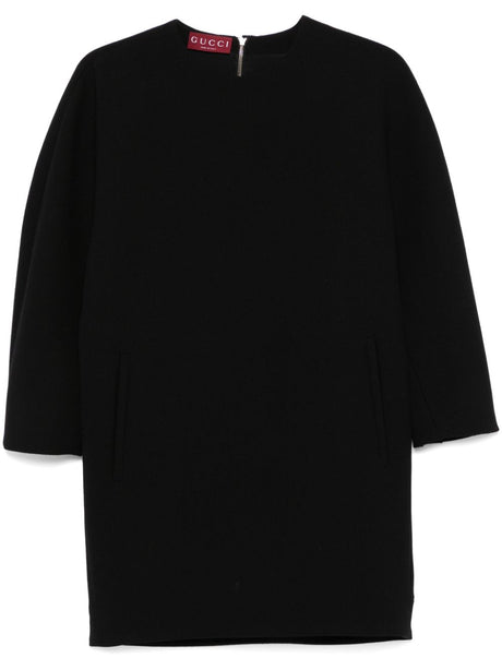 GUCCI Chic Long-Sleeve Mini Dress