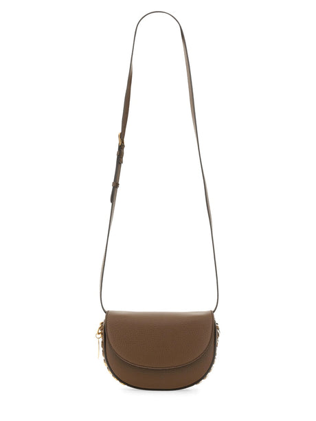 STELLA MCCARTNEY Overlay Logo Mini Shoulder Handbag