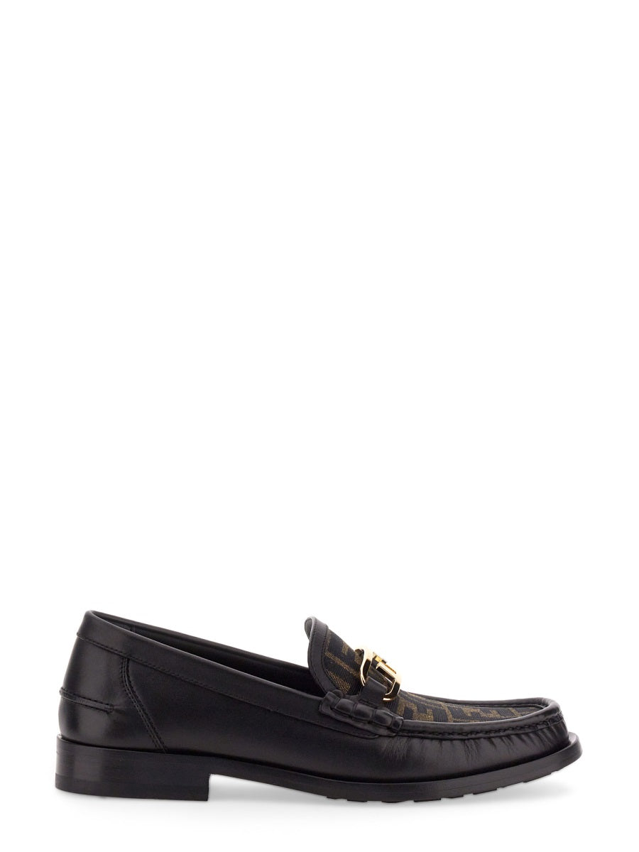 FENDI Men's Classic Loafer with Leather Sole - 2.5 CM