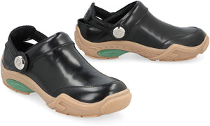 FENDI Premium Leather Clogs for Men - SS24 Collection