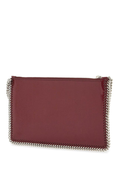 STELLA MCCARTNEY Mini Elegant Clutch Bag with Diamond-Effect Chain