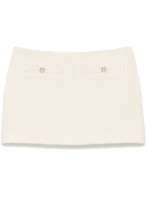 GUCCI Chic Bouclé Mini Skirt