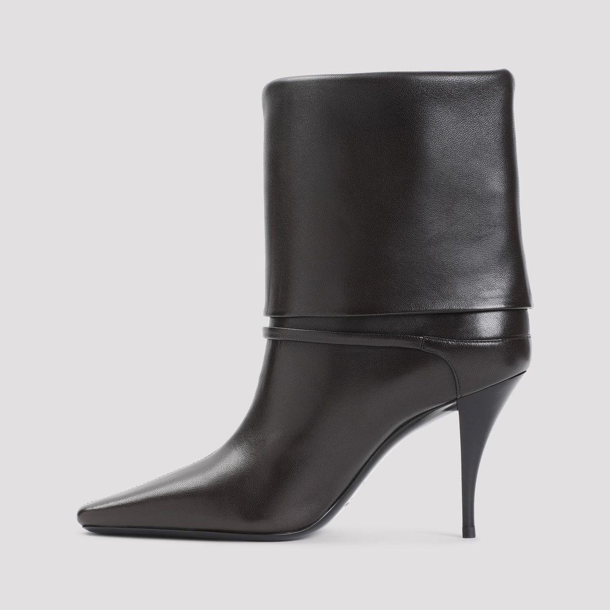 SAINT LAURENT Vicky Bootie 90 - Women's Leather Fashion Boots