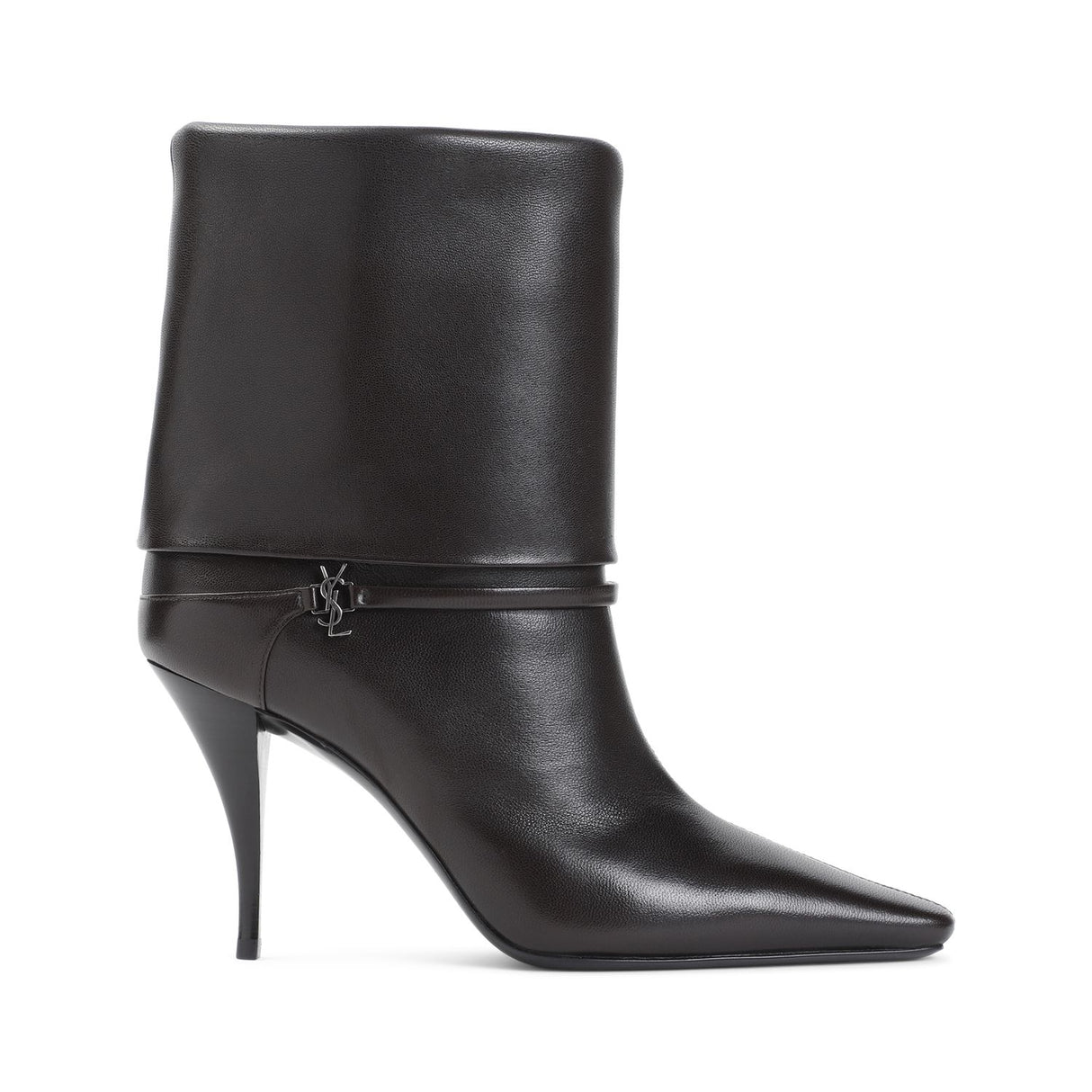 SAINT LAURENT Vicky Bootie 90 - Women's Leather Fashion Boots