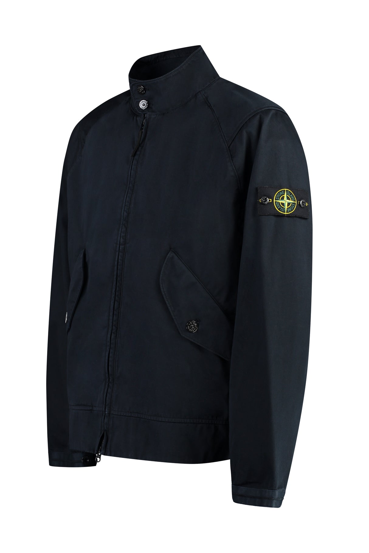 STONE ISLAND Zippered Cotton Jacket for Men