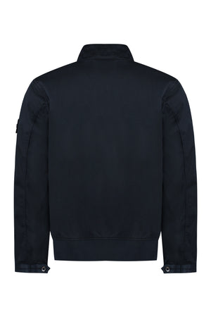 STONE ISLAND Zippered Cotton Jacket for Men