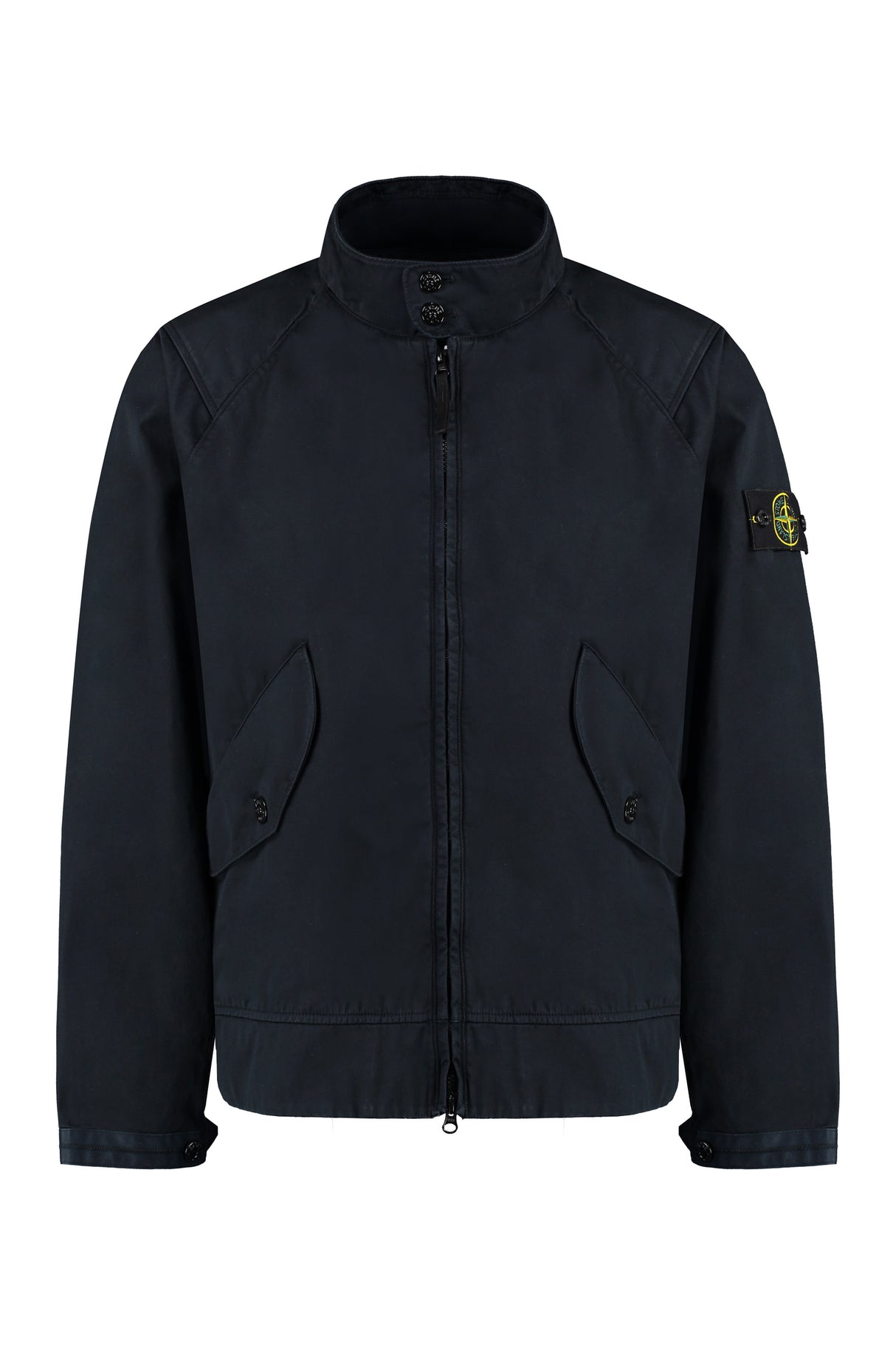 STONE ISLAND Zippered Cotton Jacket for Men