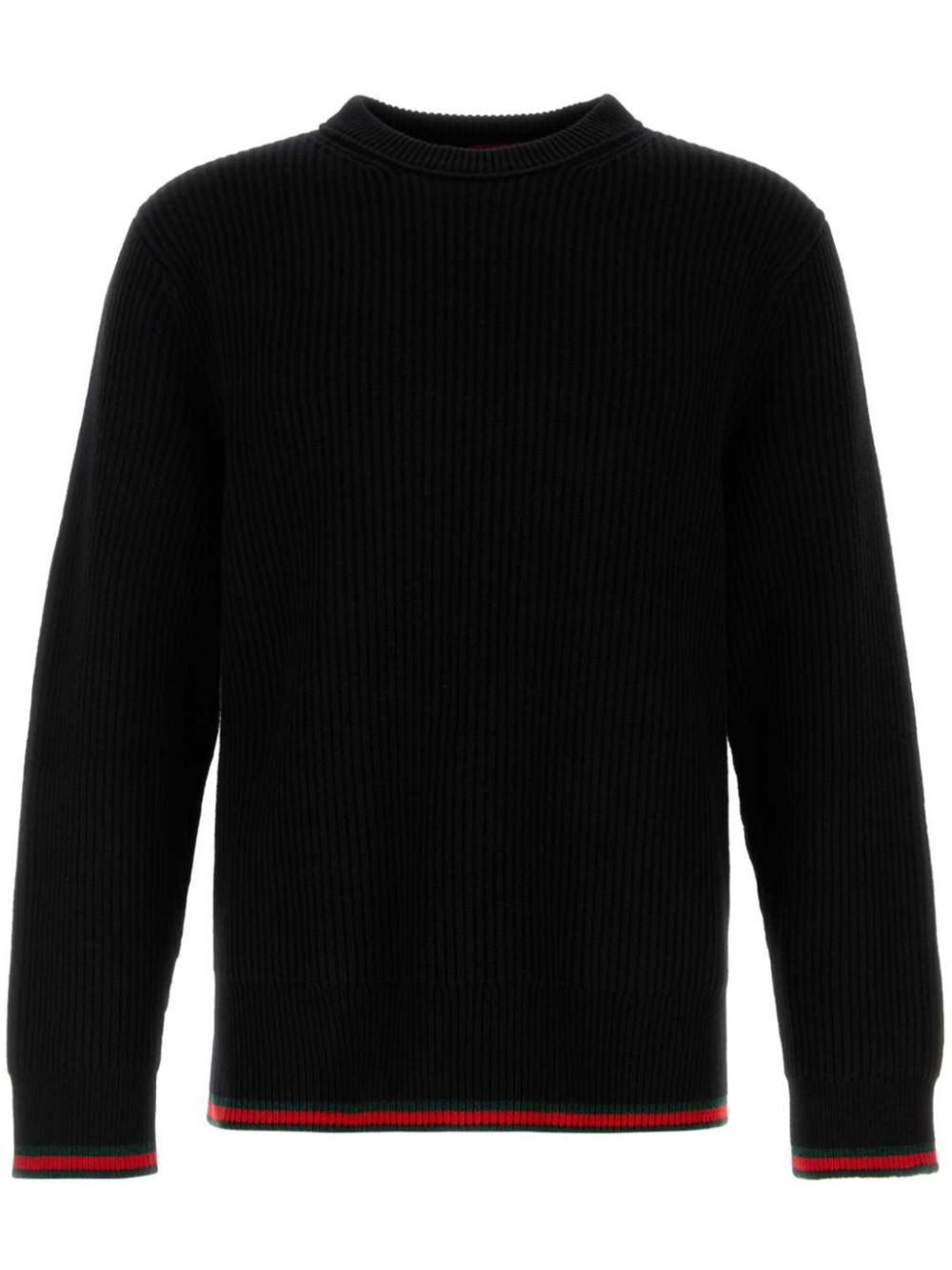 GUCCI Classic Wool-Cashmere Blend Crew Neck Sweater