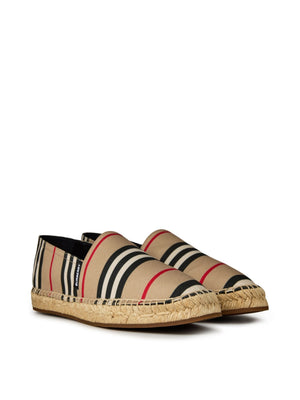 BURBERRY Icon Striped Espadrilles for Women