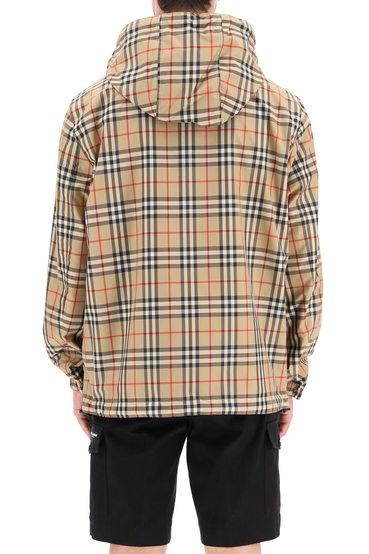 BURBERRY Reversible Check Jacket - Men's Lightweight Outerwear