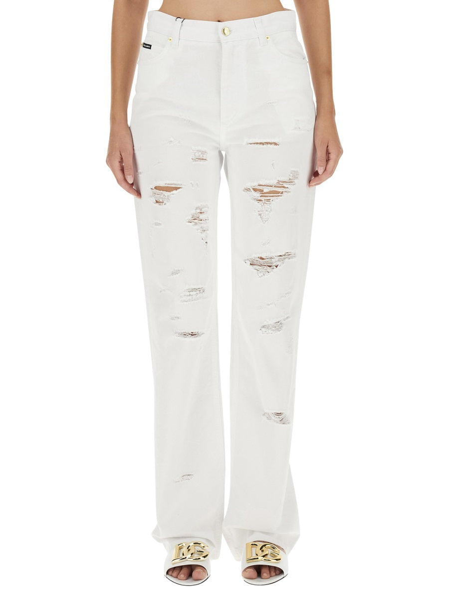 DOLCE & GABBANA Women's Boyfriend Jeans