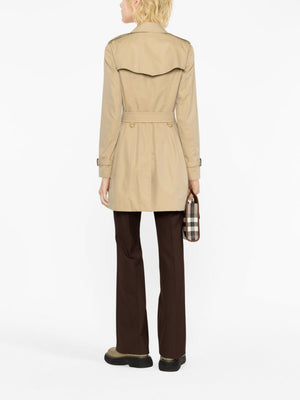 BURBERRY Mini Cotton Trench Jacket