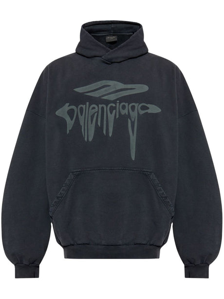 BALENCIAGA Large Fit Lightweight Hoodie for Men