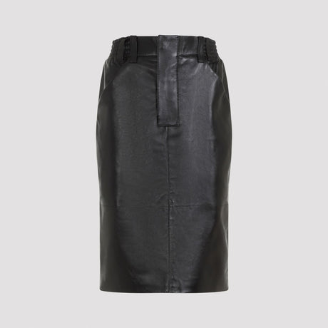 SAINT LAURENT Chic Midi Skirt for Women