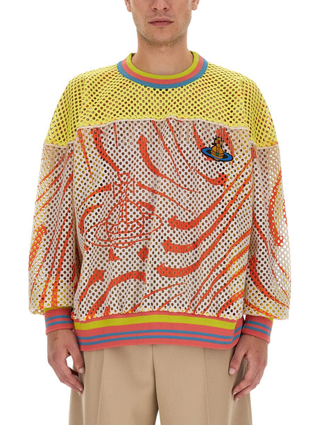 VIVIENNE WESTWOOD Oversized Fresh Sweatshirt - Men’s Spring/Summer 2023