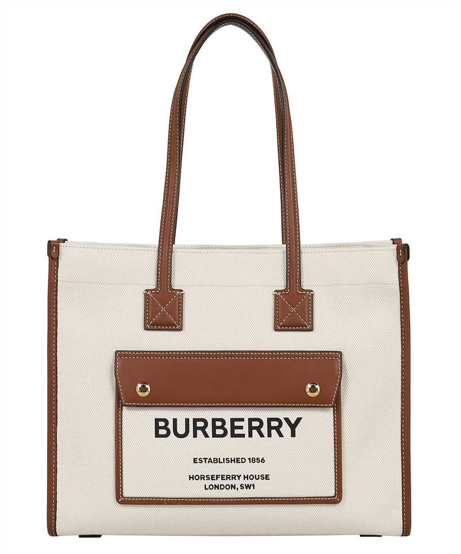 BURBERRY 女性用タン色コットン100%トートバッグ | FW24コレクション