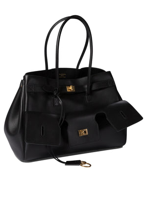 BALENCIAGA Mini Carry-All Shoulder Handbag