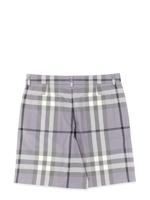 BURBERRY Tartan Pattern Bermuda Shorts for Men