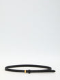 BOTTEGA VENETA Mini Leather Watch Belt with Intrecciato Design