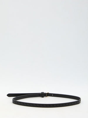 BOTTEGA VENETA Mini Leather Watch Belt with Intrecciato Design