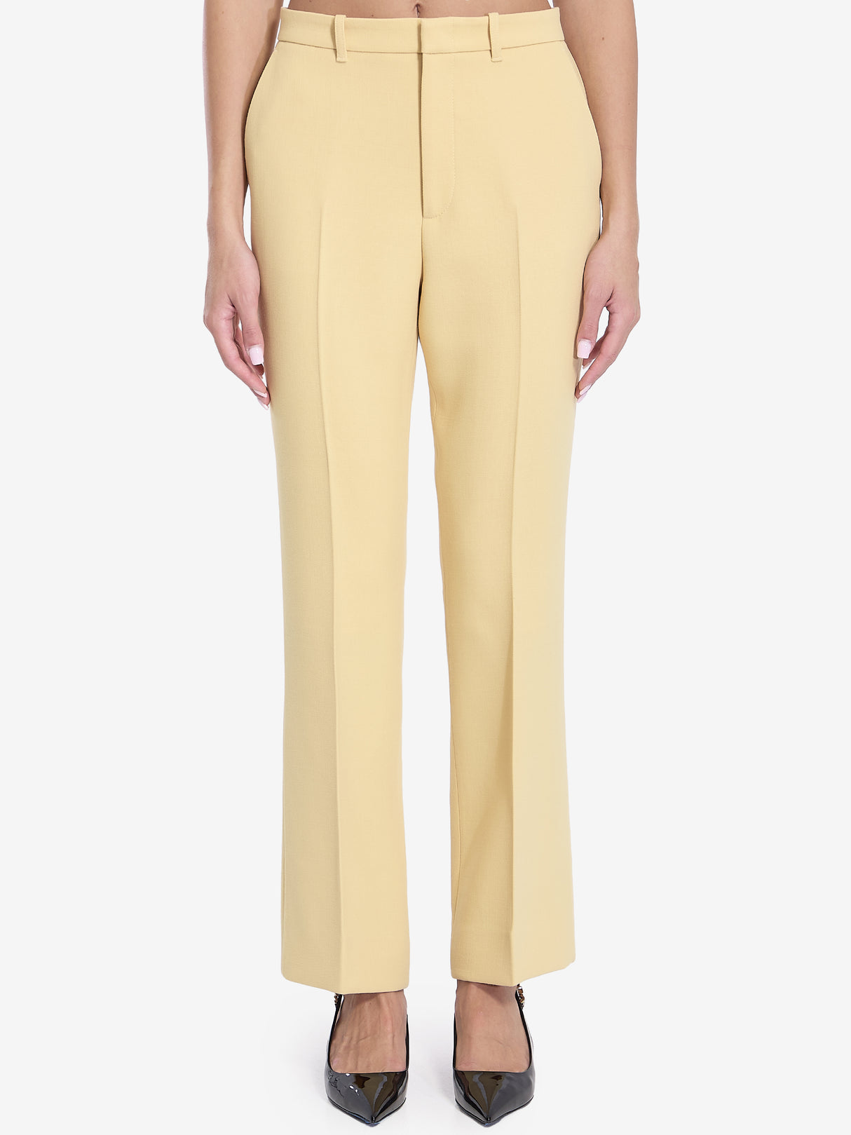 GUCCI Creased Pleated Trousers for Women