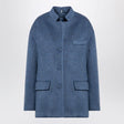 GUCCI Wool Blend Mélange Aviator Jacket - Women's