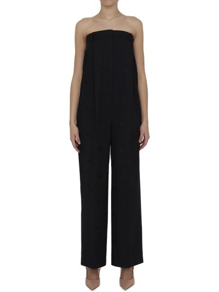 BURBERRY Tailored Wool Jumpsuit - Size 6