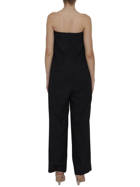 BURBERRY Tailored Wool Jumpsuit - Size 6